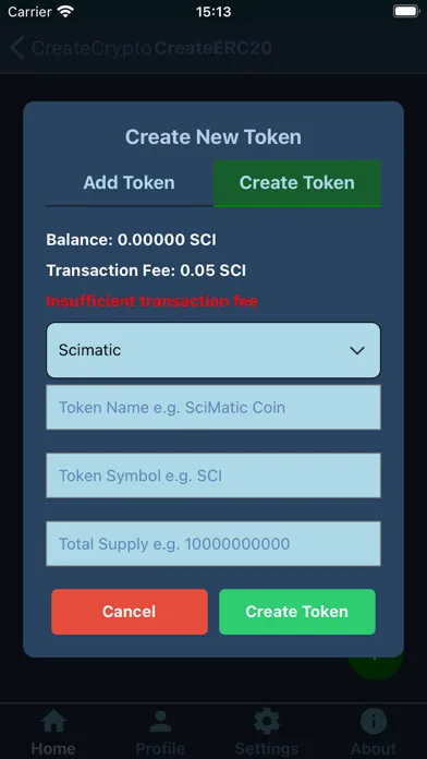 Saymatik Web3 Wallet Screenshots